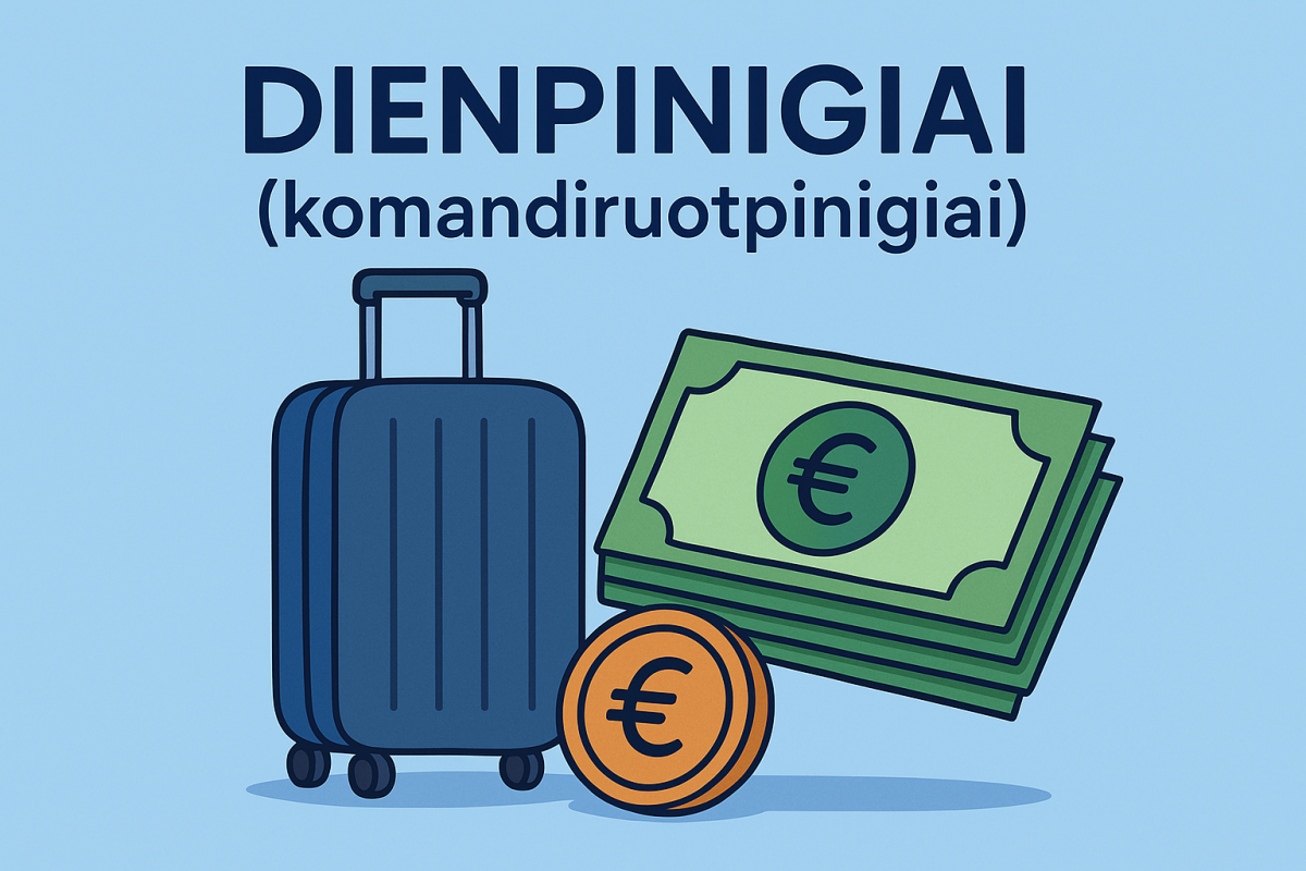 Dienpinigiai komandiruotpinigiai