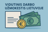 Vidutinis darbo užmokestis 2025 m.